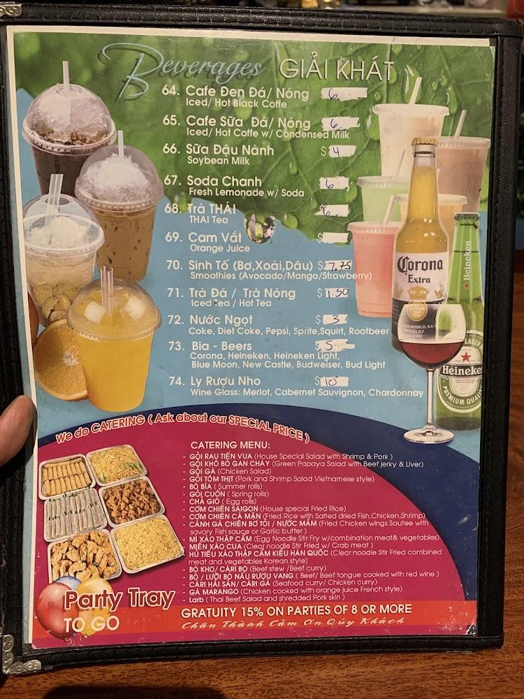 Saigon 9 Vietnamese Restaurant Phở Chín, Nạm